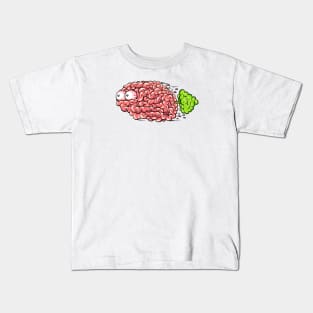 Brain Fart (front print) Kids T-Shirt